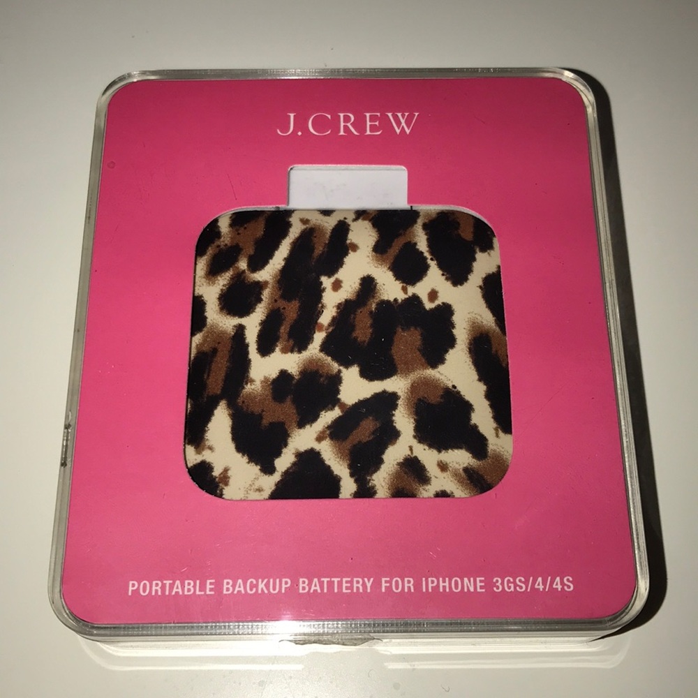 J. Crew Portable Backup Battery IPhone 3GS/4/4S
